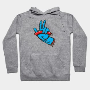 Cruz-In Wave (Blue and Red - Light) Hoodie